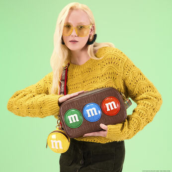 Loungefly x M&M’S Candies Scented Crossbody Bag with Coin Bag, Image 2